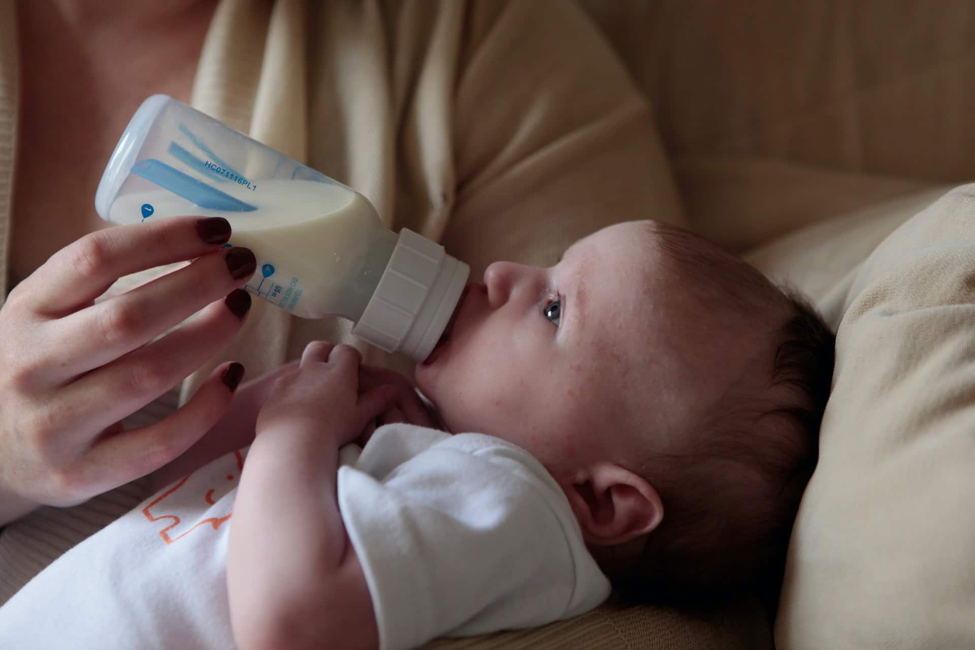bébé supporte pas le lait